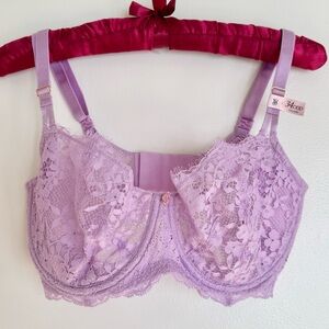 Lavender Lace Bra